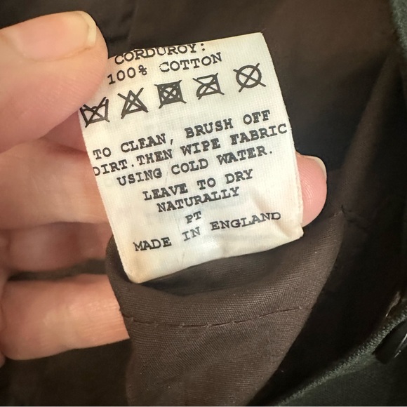 John Partridge England Men’s Landowner Sage British Waxed Cotton Jacket Sz L NWT - Picture 6 of 10